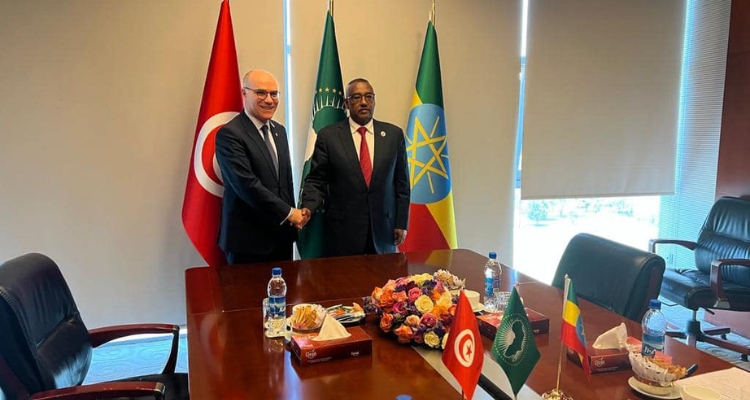وزير الخارجية يتفق مع نظيره الأثيوبي على مواصلة التشاور السياسي