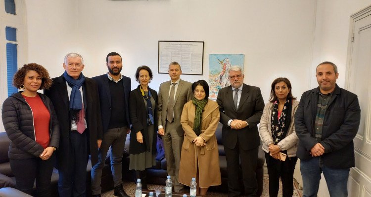 وضع حرية الصحافة في تونس محور لقاء نقابة الصحفيين وسفراء 4 دول وممثل عن بعثة الاتحاد الاوروبي