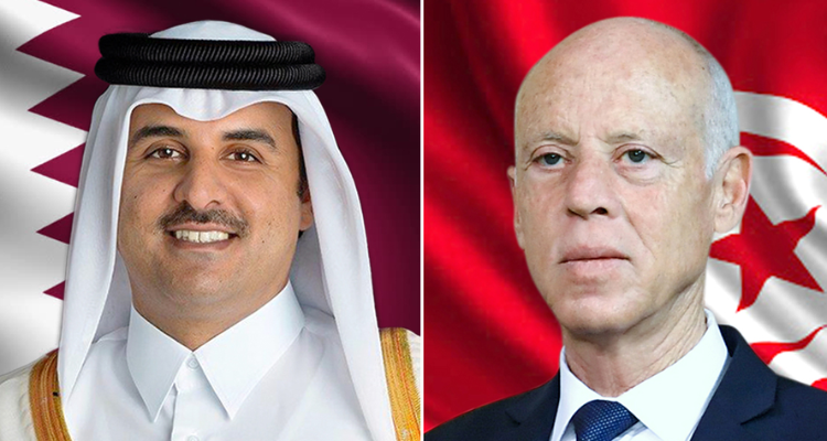 فحوى المكالمة الهاتفية بين رئيس الجمهورية  وأمير دولة قطر