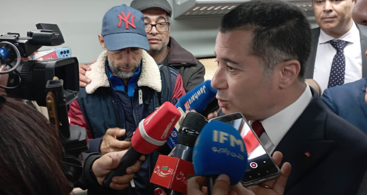 وزير النقل يدشّن الخط E من الشبكة الحديدية السريعة بين محطتي برشلونة وبوقطفة