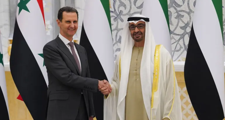 الرئيس بشار الأسد يصل الى الامارات في زيارة رسمية