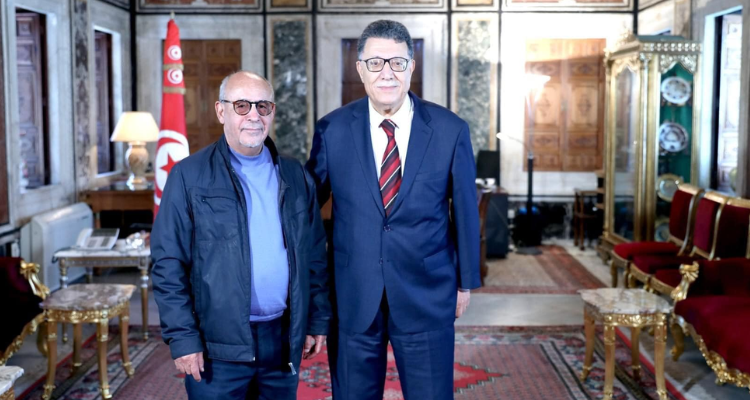 رئيس البرلمان يستقبل الأمين العام للكنفدرالية العامة التونسية للشغل