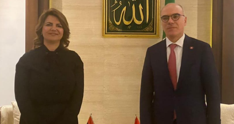 التنسيق بين تونس وليبيا  بخصوص قضايا المنطقة محور لقاء وزير الخارجية ونجلاء المنقوش
