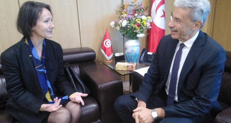 سفيرة السويد تجدد استعداد بلادها  لدعم تونس  في مفاوضاتها مع صندوق النقد الدولي