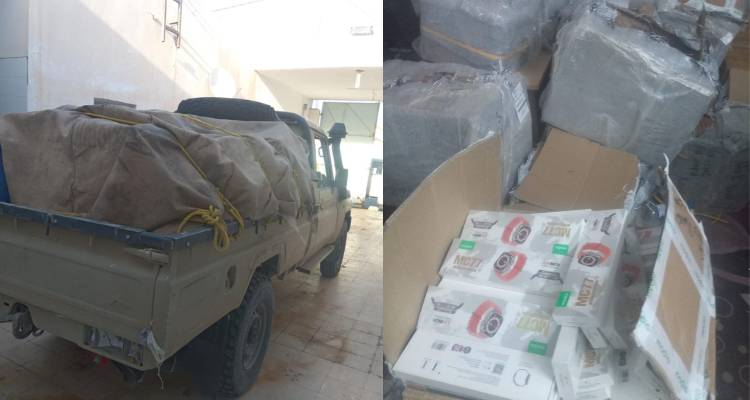 رمادة: إحباط محاولة تهريب كمية من الأجهزة الالكترونية بقيمة  400ألف دينار