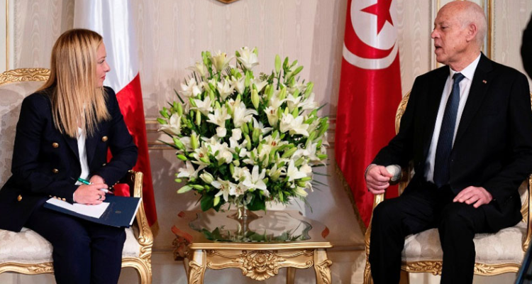 قيس سعيّد: ميلوني تقول ما يفكر فيه الآخرون