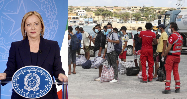 ميلوني: إيطاليا لن تقبل أبدا أن تصبح "مخيما للاجئين" في أوروبا حتى مقابل المال
