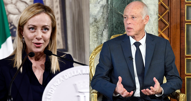 قيس سعيّد يوجه دعوة رسمية لرئيسة وزراء ايطاليا لزيارة تونس