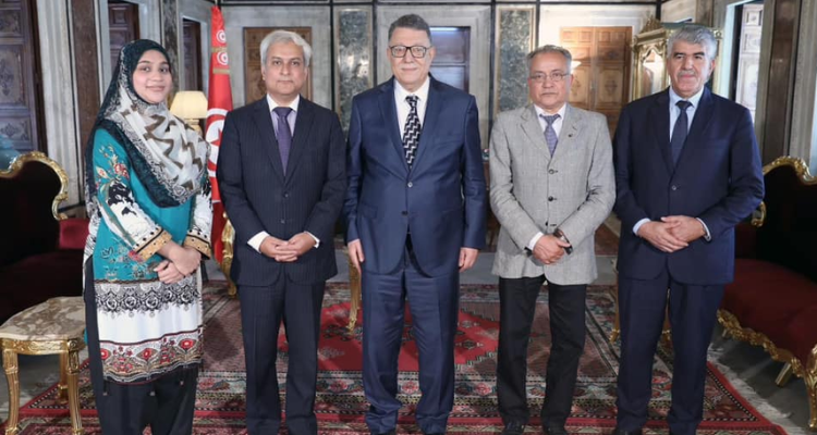 بودربالة يتلقى دعوة رسمية لزيارة باكستان