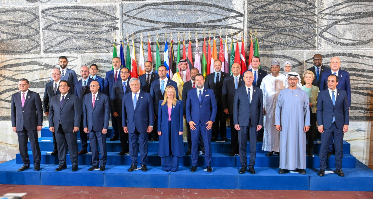 رئيس الدولة يشارك في  أشغال المؤتمر الدولي حول التنمية والهجرة بروما