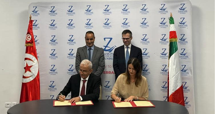 توقيع اتفاقية بين المنطقة الاقتصادية الخاصة بجرجيس واتحاد الصناعة العام الإيطالي لـ"أسافريكا "