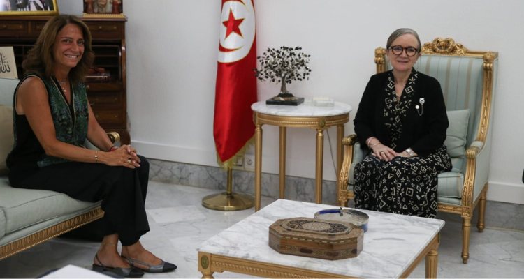 رئيسة الحكومة تستقبل مديرة مكتب منظمة العمل الدولية لبلدان المغرب العربي