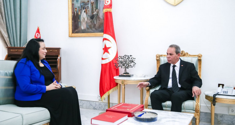 رئيس الحكومة يلتقي وزيرة الأسرة والمرأة والطفولة وكبار السن