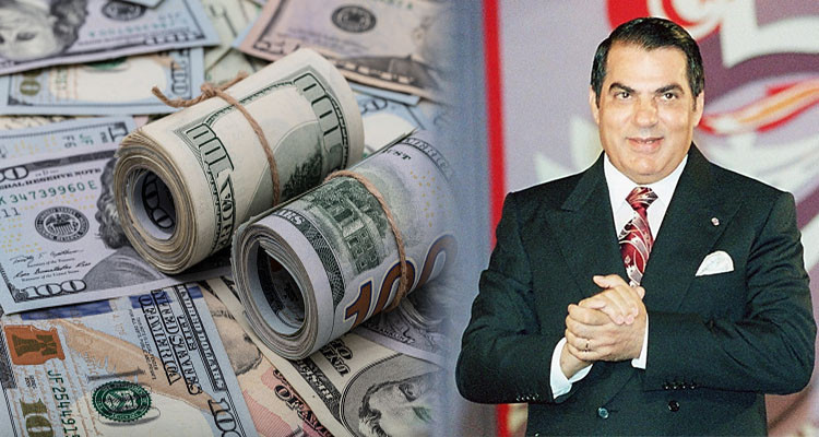 الأموال المهربة زمن حكم بن علي تناهز 39 مليار دولار بالأسعار القارة
