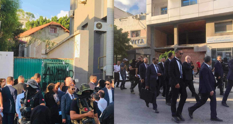 رئيس الدولة يؤدي زيارة غير معلنة الى مقرين