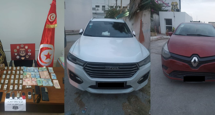 بنعروس: حجز 2.6 كغ من ''الزطلة'' وسيارات ومبالغ مالية