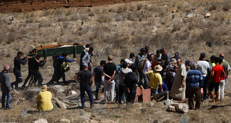 ارتفاع عدد ضحايا زلزال المغرب الى 2122 قتيلا