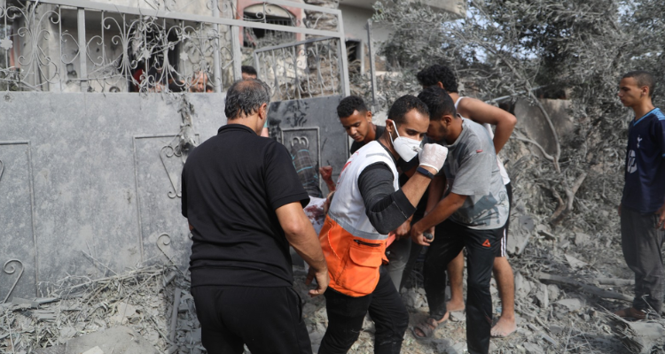 الهلال الأحمر الفلسطيني: تعاملنا في قطاع غ.ز.ة مع 1657 شهيداً و5229 إصابة