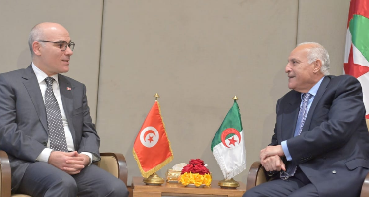 مستجدات الأوضاع في الأراضي الفلسطينية محور لقاء نبيل عمّار ونظيره الجزائري