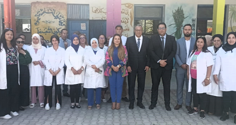 وزيرالتربية يزور عددا من المؤسسات التربوية بالملاسين وحي الزهور.