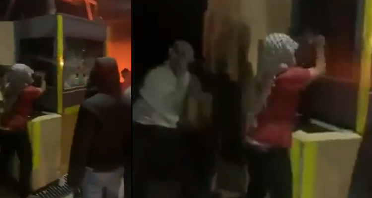 بيروت: شبان يهاجمون مبنى الأمم المتحدة  تنديدا بجريمة استهداف مستشفى المعمداني