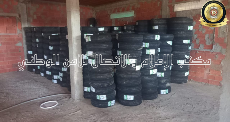 اريانة: حجز عجلات مطاطية بقيمة 950 ألف دينار