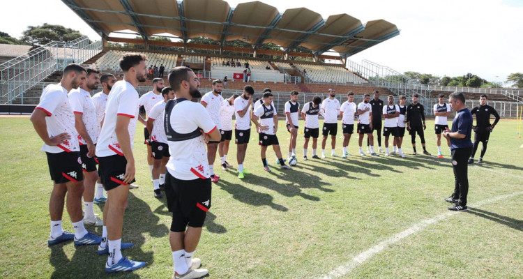 المنتخب التونسي يجري اول حصة تدريبية في الملاوي