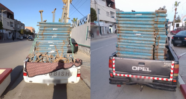 المنستير : القبض على نفرين استوليا على معدات حديدية من شركات المقاولات 