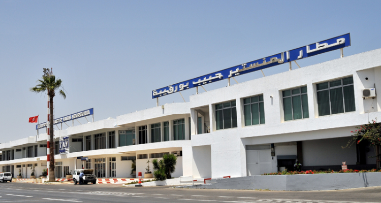 سقوط جزء من السقف الاصطناعي لمطار الحبيب بورقيبة بالمنستير