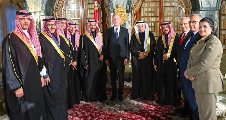 سعيّد يؤكد لوزير الصناعة السعودي حرص تونس على توفير مناخ سليم لتشجيع رجال الأعمال على الإستثمار