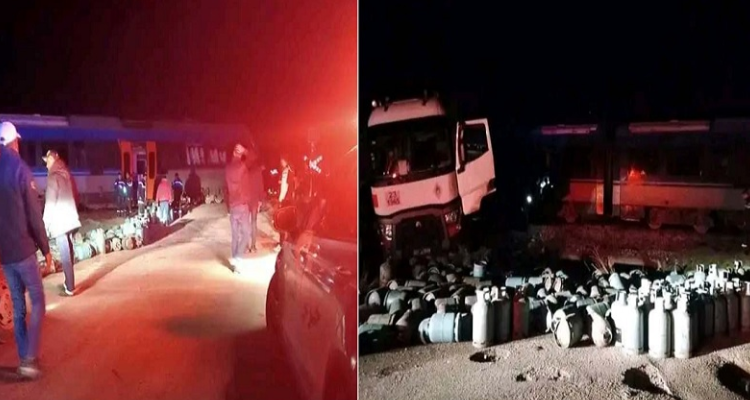 زغوان: إصابة 16 شخصا في حادث اصطدام قطار بشاحنة