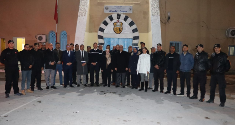 وزيرة العدل في زيارة ميدانية للسجن المدني بالكاف