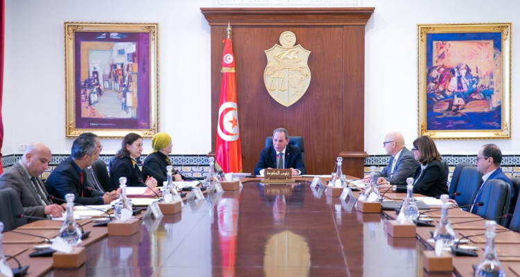 جلسة عمل وزارية للنظر في الصيغة النهائية لمشروع قانون إصدار مجلة أملاك الدولة