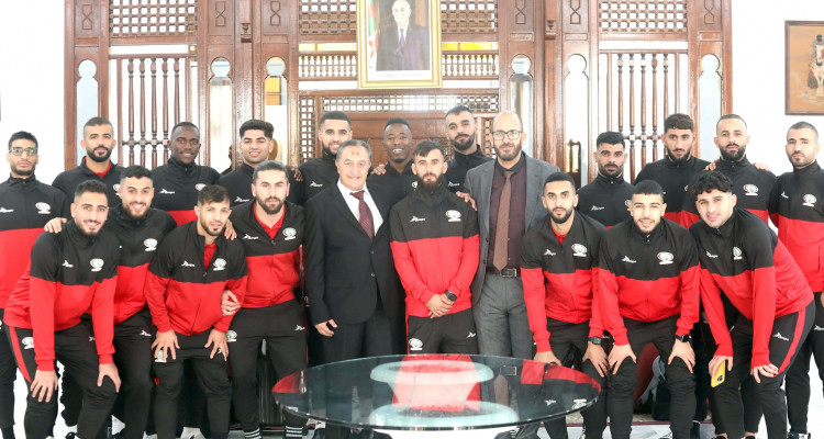 المنتخب الفلسطيني يستعد لنهائيات كأس آسيا للأمم في الجزائر