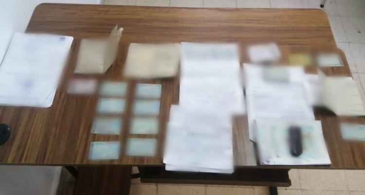 حجز 17 بطاقة رمادية  وتحرير 26 محضر في حملة أمنية بمستودعات اليهودية