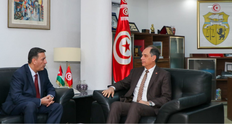 توسيع التعاون في مجال التعليم العالي  محور لقاء بوكثير وسفير الأردن بتونس