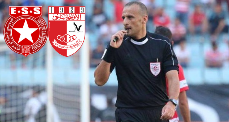 كريم الخميري حكما لمباراة كأس السوبر بين النجم الساحلي والاولمبي الباجي