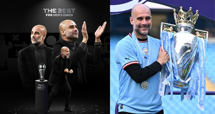 بيب غوارديولا أفضل مدرب في العالم 2023