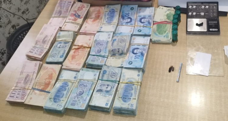 القيروان: حجز كمية من الكوكايين و 24 ألف دينار