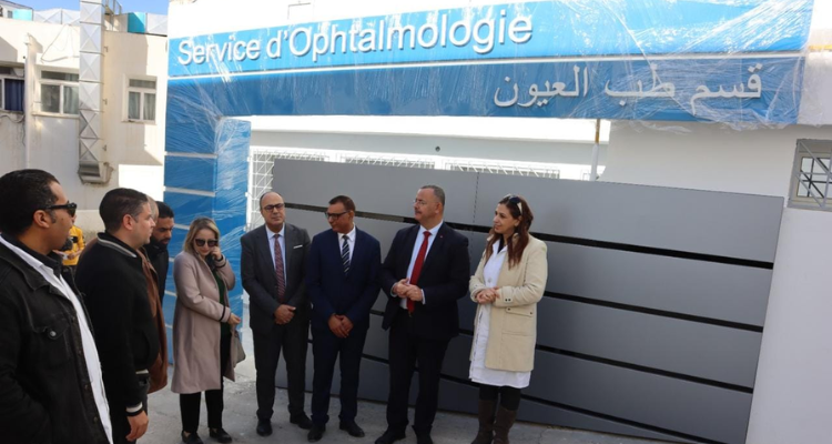 وزير الصحة يعاين مشروع إحداث قسم طبّ العيون بالمستشفى الجامعي الرابطة