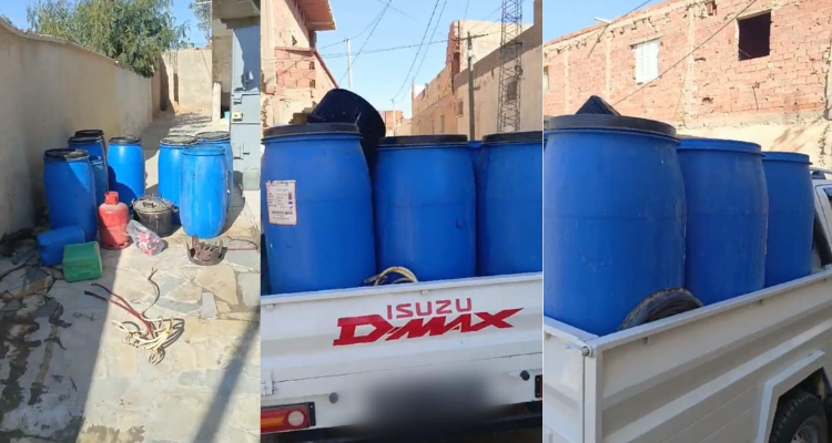قفصة : حجز 3000  لتر من سائل ''القرابا'' المخمر