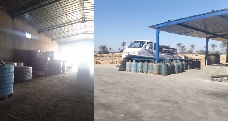 حجز أكثر من 63 ألف قارورة مياه معدنية و175 قارورة غاز منزلي