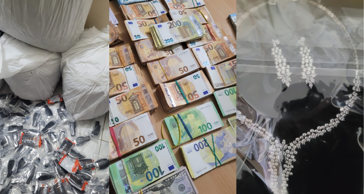 الصخيرة: احباط محاولة تهريب مبلغا من العملة الأجنبية وبضائع  بقيمة تناهز المليار