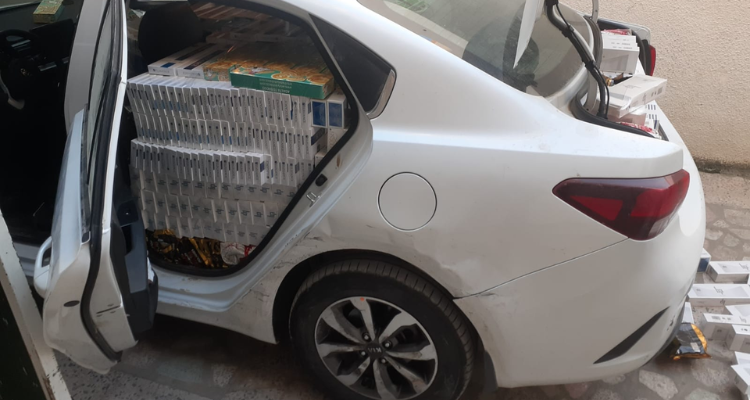 الحرس الديواني يحجز أكثر من 50 ألف علبة سجائر مهربة