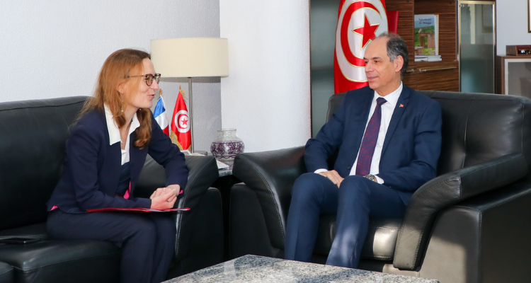 وزير التعليم العالي وسفيرة فرنسا بتونس يشددان على ضرورة تعزيز التعاون