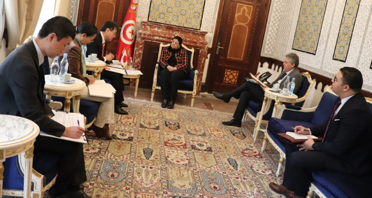 سفير اليابان بتونس يثمن مستوى تقدم المفاوضات المتعلقة بتوقيع اتفاقية لتفادي  الازدواج الضريبي