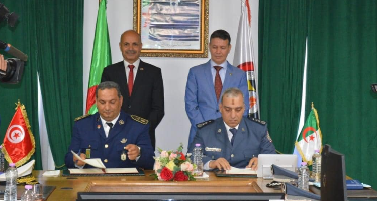 توقيع اتفاقية توأمة بين المدرستين الوطنيتين للحماية المدنية من تونس والجزائر