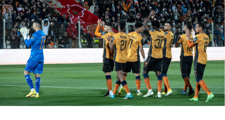 الشعباني يقود نهضة بركان للفوز على الزمالك في ذهاب نهائي كأس ''الكاف''
