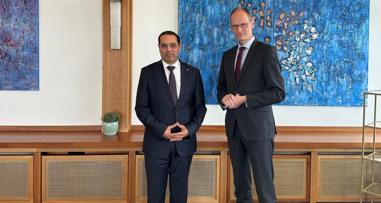 كاتب الدولة للخارجية يؤكد إلتزام تونس بشراكتها مع ألمانيا والاتحاد الأوروبي