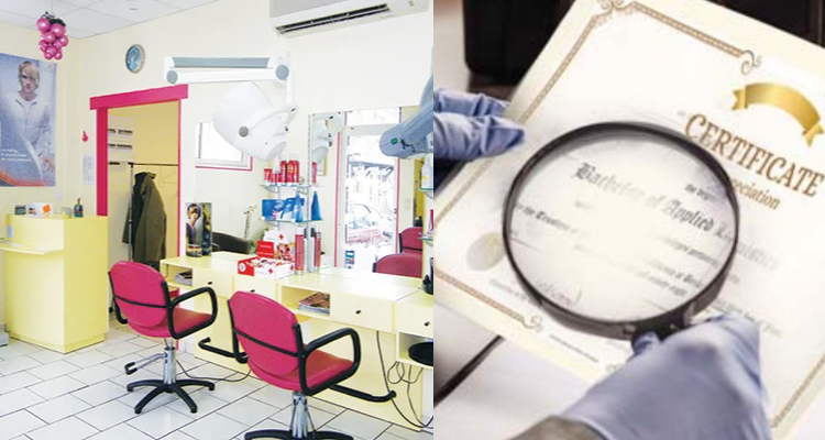 القيروان: صاحبة محل حلاقة للنساء  تقدم شهائد تكوين مزوّرة